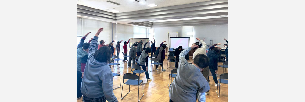 みんなの保健室事業 運動風景